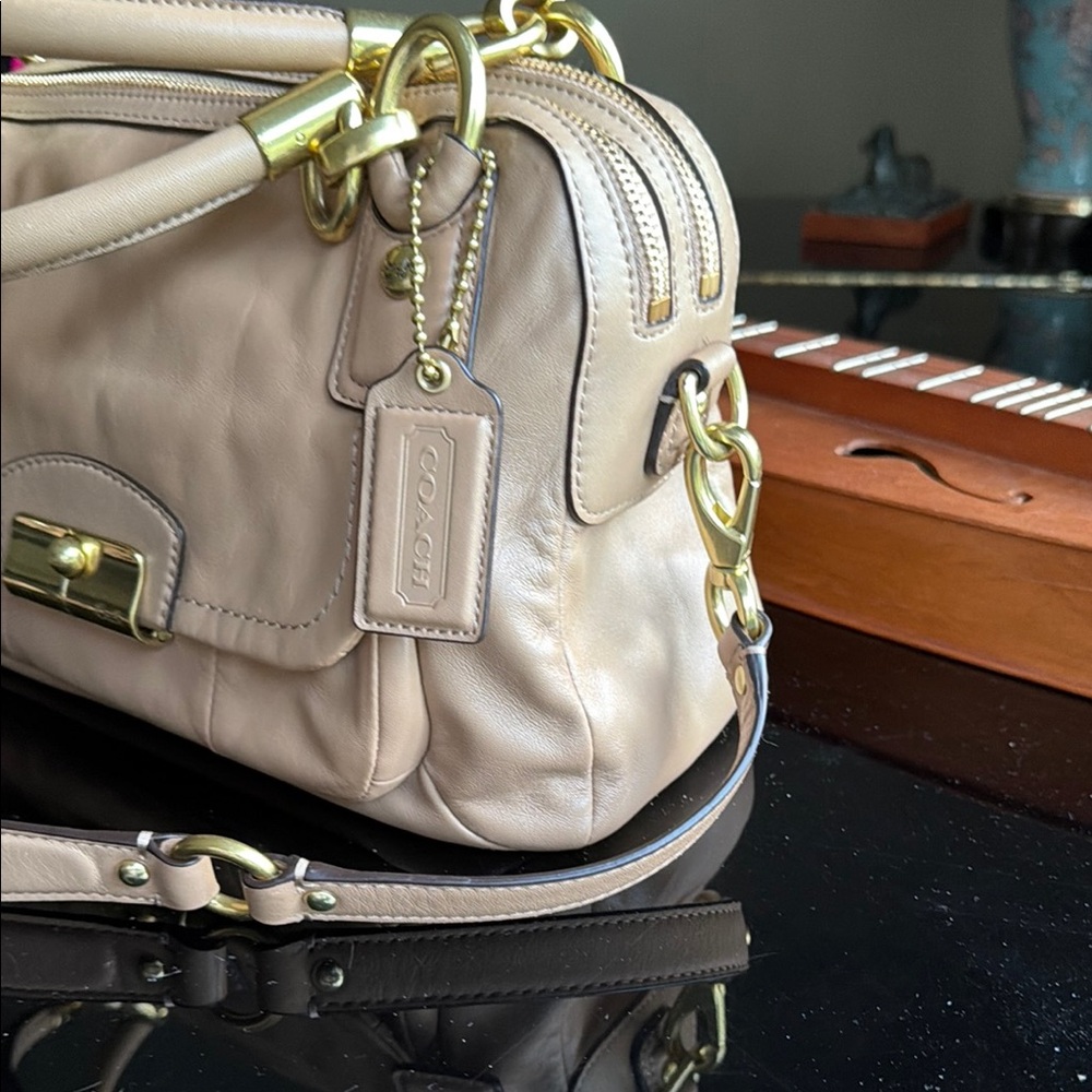 Coach Vintage Leather Satchel Bag in Caramel - Picture 3 of 16